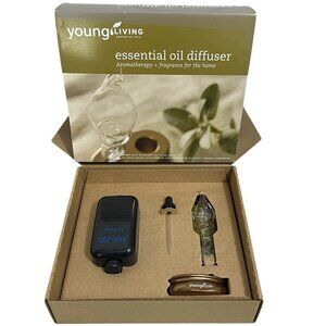 Young Living Essential Oil Diffuser Rena Air 200 Glass Nebulizing Bronze New